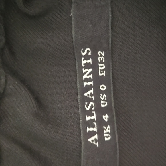 All Saints | Aleida Lightweight Tri B Trousers, Size 0 (Waist 13 1/2") - Picture 9 of 15